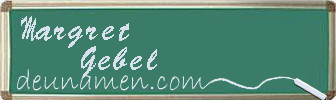 Margret Gebel Visitenkarte
